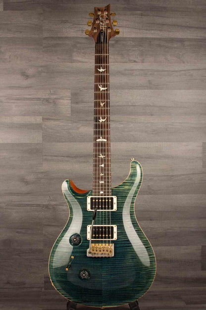 USED - PRS Wood Library Custom 24 Left Handed, River Blue 2021 model
