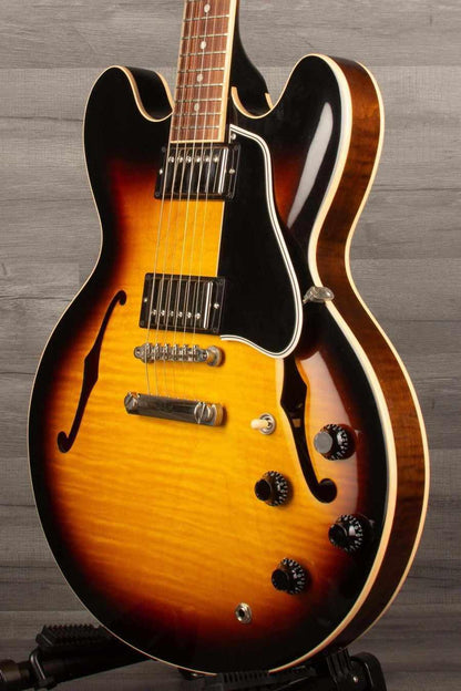 USED - 2008 Gibson ES335 Flame Top - Tobacco Sunburst