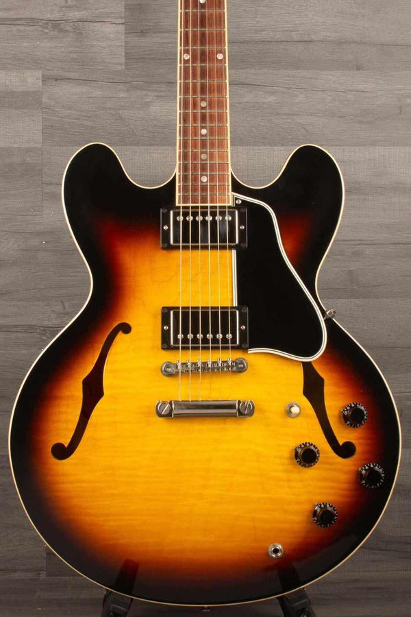 USED - 2008 Gibson ES335 Flame Top - Tobacco Sunburst