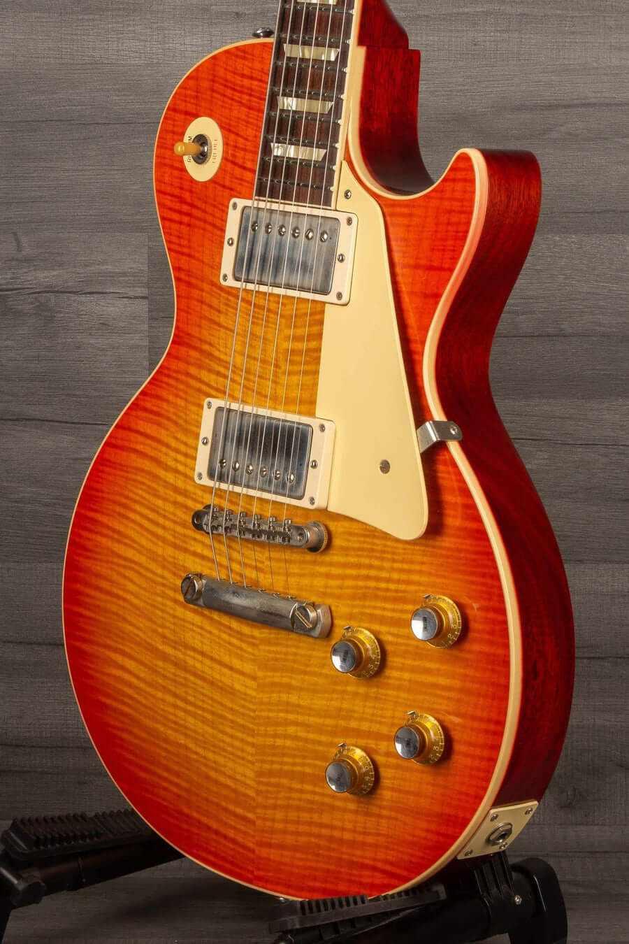 USED - 2021 Gibson Custom Shop 60th Anniversary 60's Les Paul V2 VOS Orange Lemon Fade