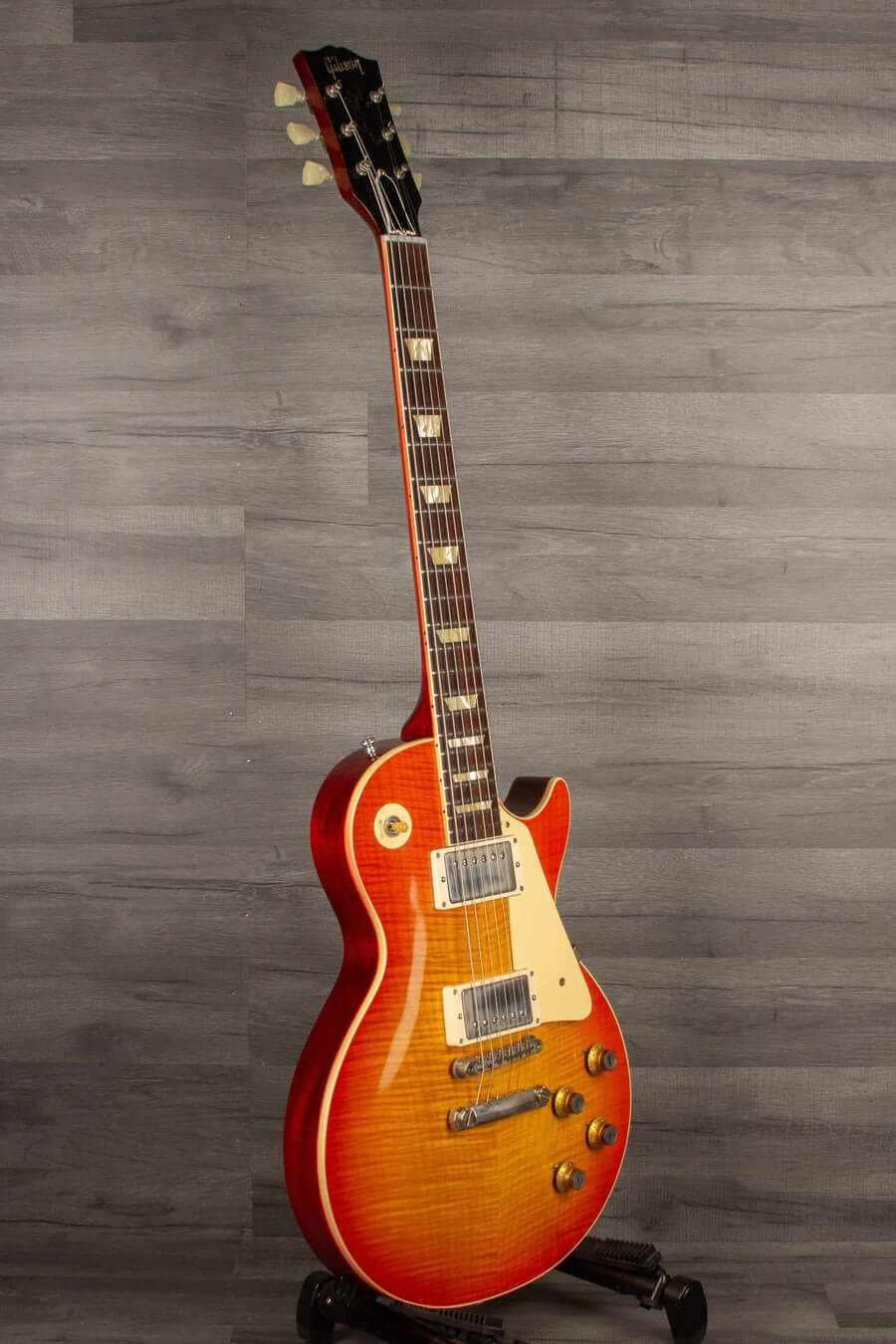 USED - 2021 Gibson Custom Shop 60th Anniversary 60's Les Paul V2 VOS Orange Lemon Fade