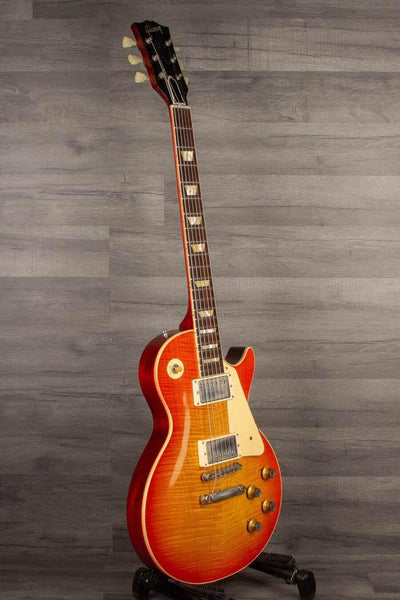 USED - 2021 Gibson Custom Shop 60th Anniversary 60's Les Paul V2 VOS Orange Lemon Fade