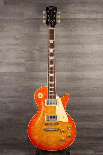 USED - 2021 Gibson Custom Shop 60th Anniversary 60's Les Paul V2 VOS Orange Lemon Fade