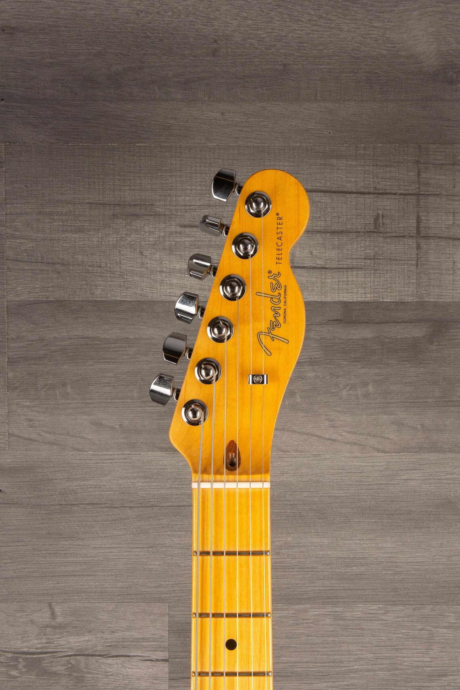 USED - Fender American Professional II Telecaster - Miami Blue, maple neck
