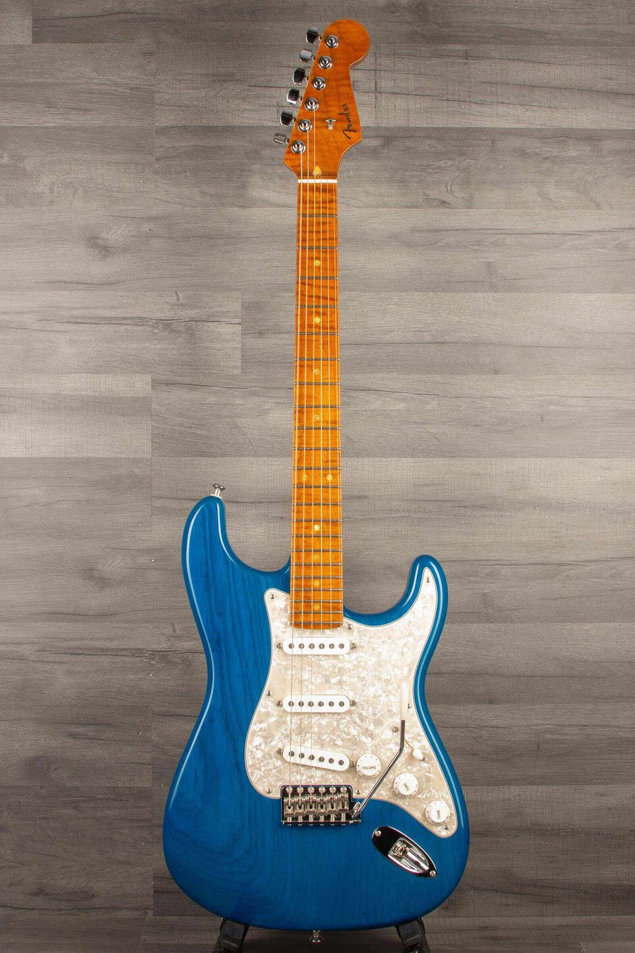 USED - Fender Custom Shop NOS Stratocaster Sapphire blue transparent