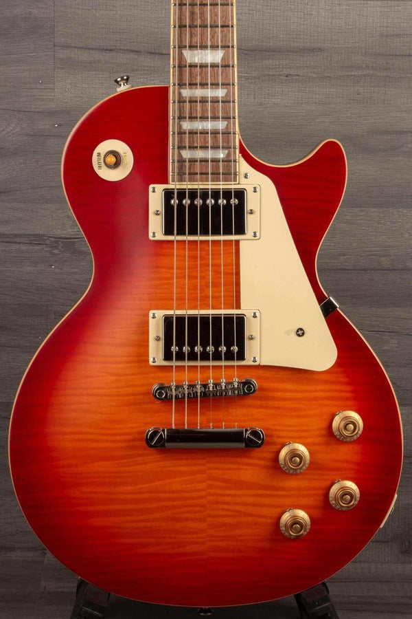 USED - Epiphone 1959 Les Paul Standard Outfit - Aged Dark Cherry Burst guitar with hard case for sale.