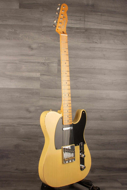 USED Fender Vintera Road Worn '50s Telecaster Electric Guitar - Vintage Blonde
