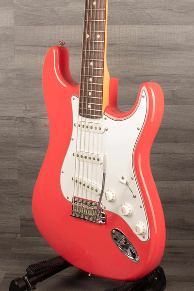 USED 2022 Fender Custom Shop '59 NOS Stratocaster Electric Guitar - Faded Fiesta Red