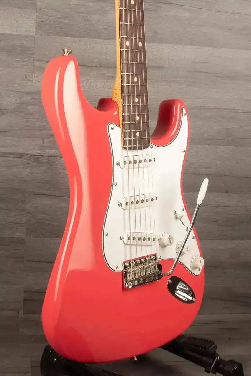USED 2022 Fender Custom Shop '59 NOS Stratocaster Electric Guitar - Faded Fiesta Red