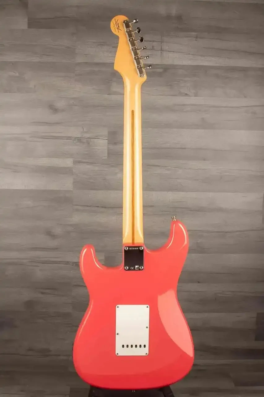 USED 2022 Fender Custom Shop '59 NOS Stratocaster Electric Guitar - Faded Fiesta Red
