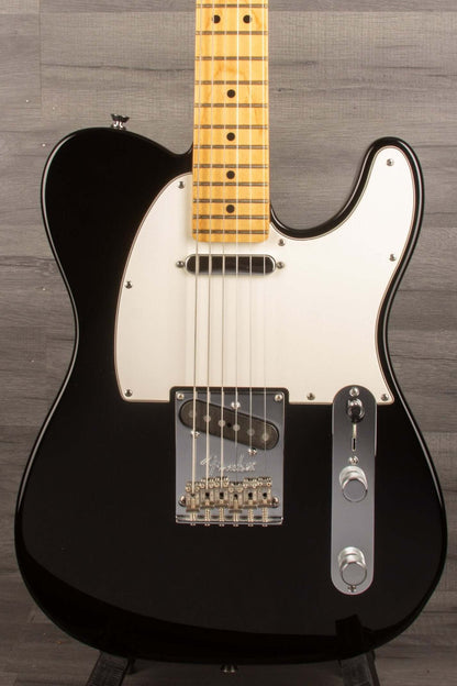 USED 2014 Fender American Standard Telecaster Electric Guitar - Black (Includes Hard Case)
