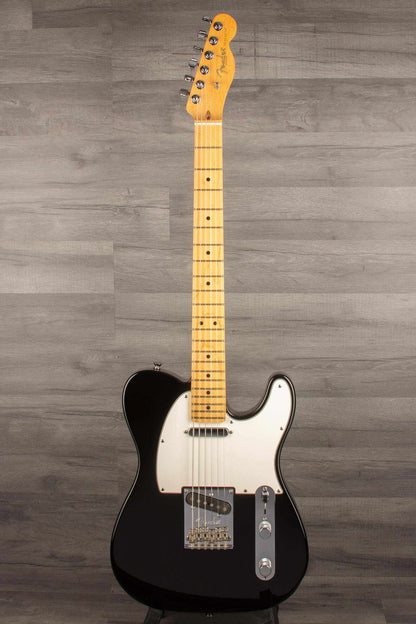 USED 2014 Fender American Standard Telecaster Electric Guitar - Black (Includes Hard Case)