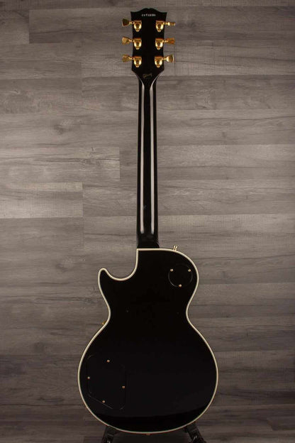 USED - Gibson Les Paul Custom Electric Guitar Black - 2007
