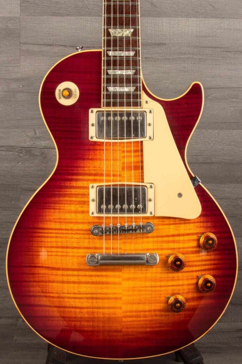USED - Gibson Les Paul Pre-Historic 1959 Flametop Reissue Electric Guitar - 1986