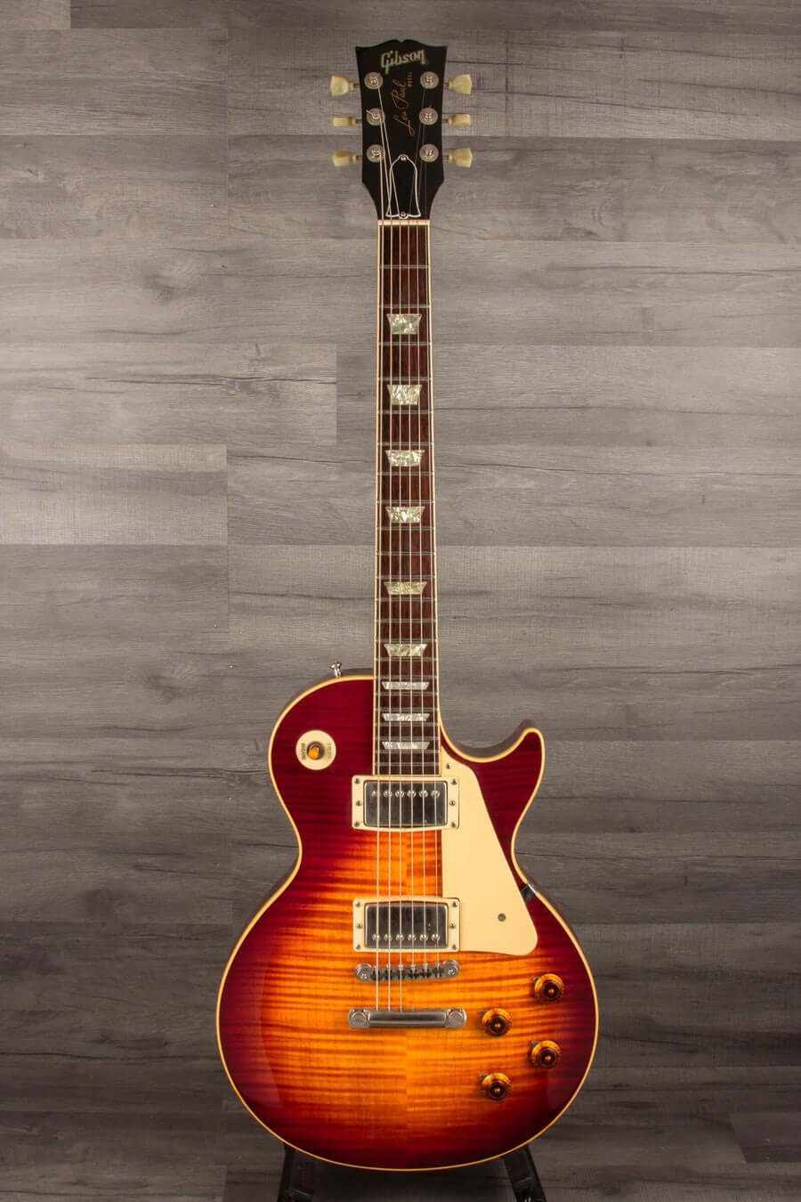 USED - Gibson Les Paul Pre-Historic 1959 Flametop Reissue Electric Guitar - 1986