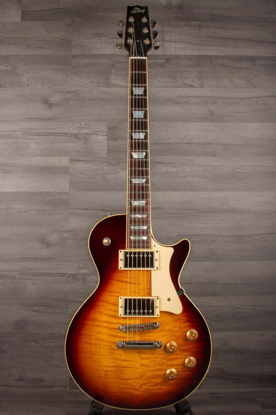 USED Heritage H150 Standard Solid Singlecut Electric Guitar - Original Sunburst