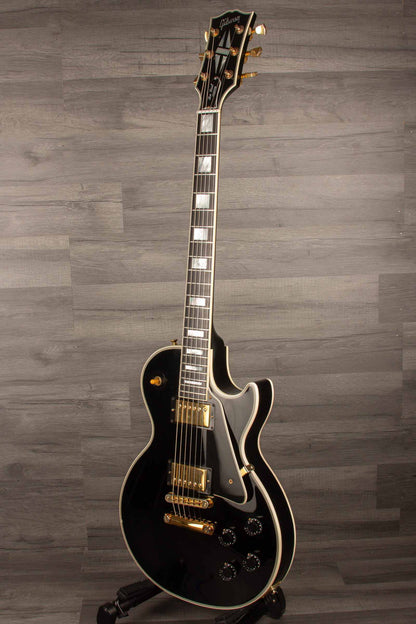 USED - Gibson Les Paul Custom Electric Guitar Ebony - 2008