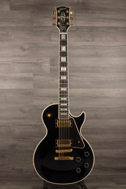 USED - Gibson Les Paul Custom Electric Guitar Ebony - 2008