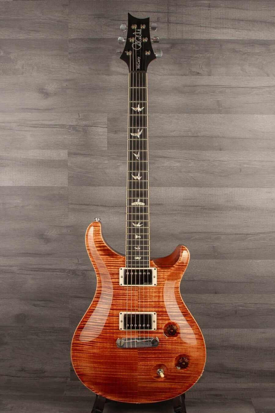 USED - PRS McCarty Wood Library 10 Top Ebony Fb - Copper S#233351