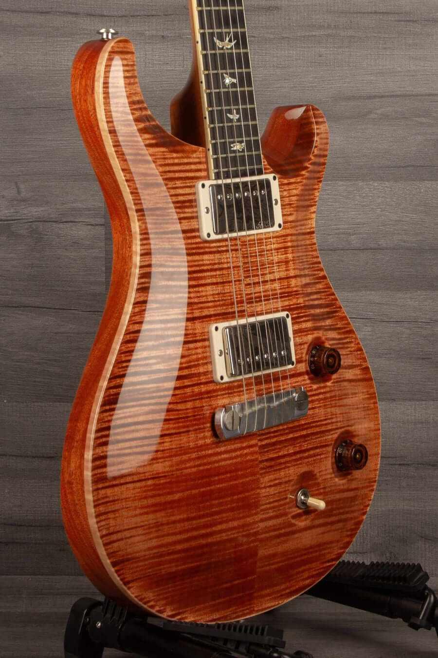USED - PRS McCarty Wood Library 10 Top Ebony Fb - Copper S#233351