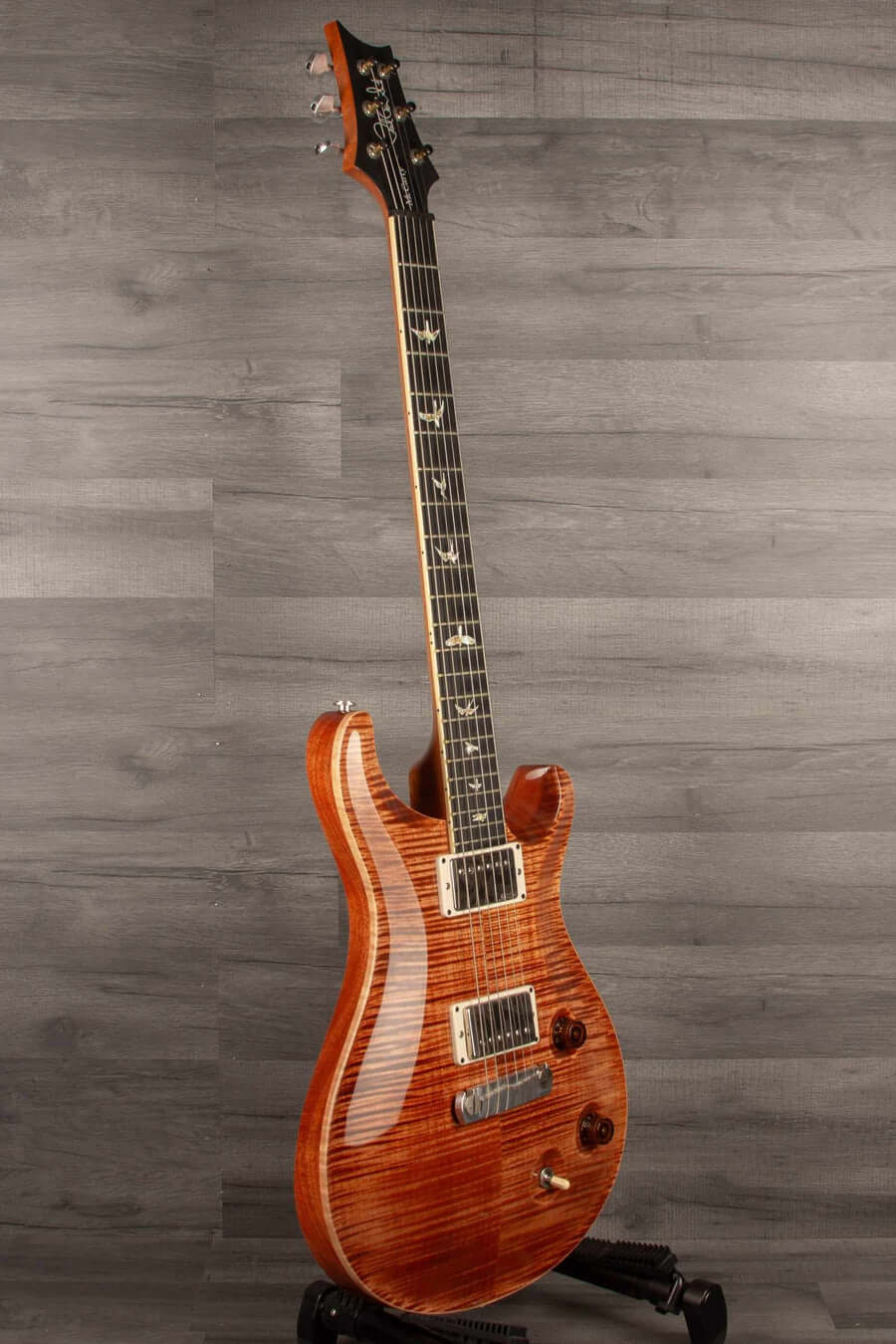 USED - PRS McCarty Wood Library 10 Top Ebony Fb - Copper S#233351