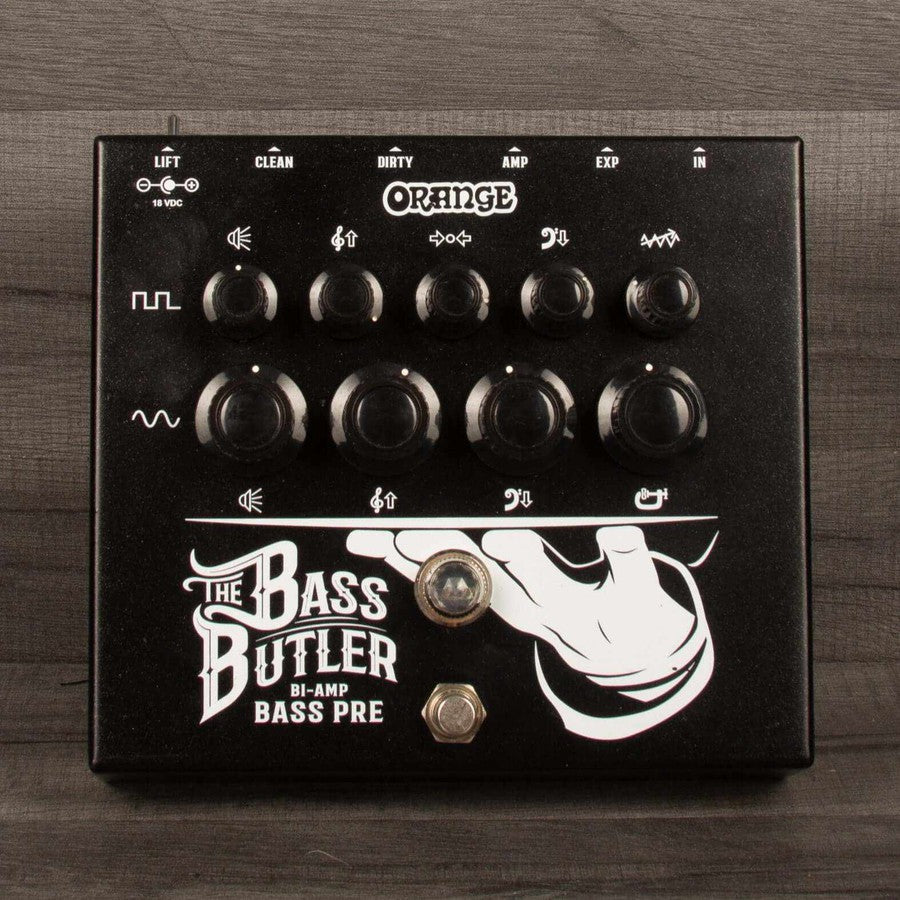 USED Orange Bass Butler Bi-amp bass preamp pedal