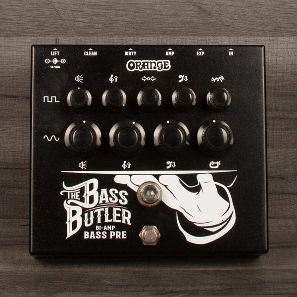 USED Orange Bass Butler Bi-amp bass preamp pedal