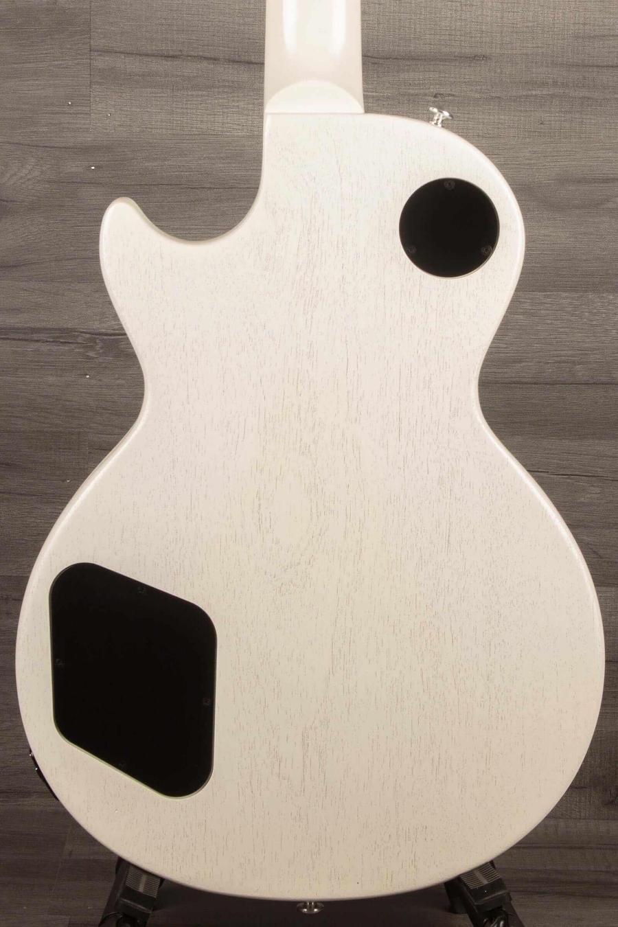 USED - Gibson Les Paul Special Tribute P90 2021 - Worn White Satin - MusicStreet
