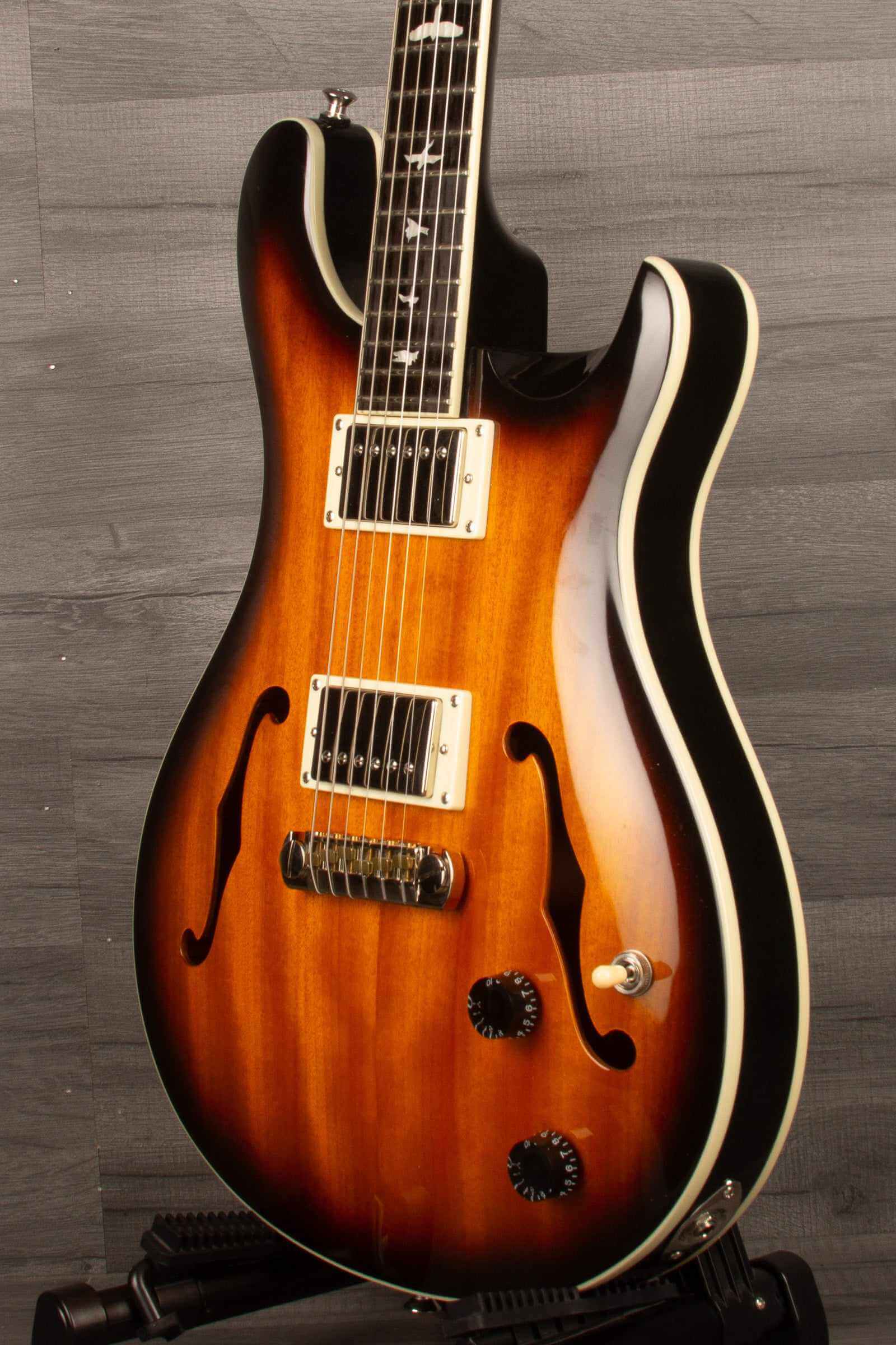 USED PRS SE Hollowbody Standard Electric Guitar - McCarty Tobacco Sunburst
