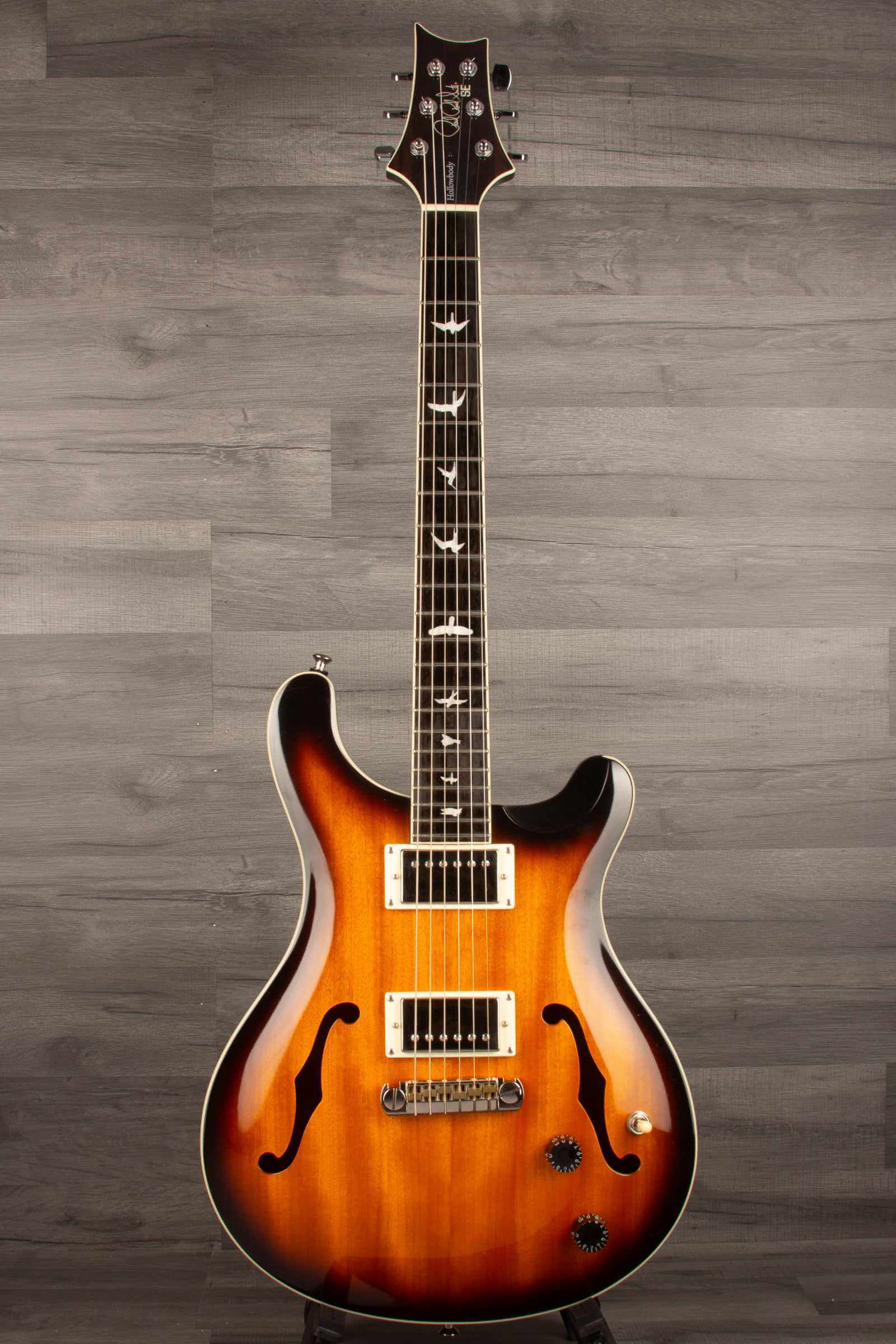 USED PRS SE Hollowbody Standard Electric Guitar - McCarty Tobacco Sunburst