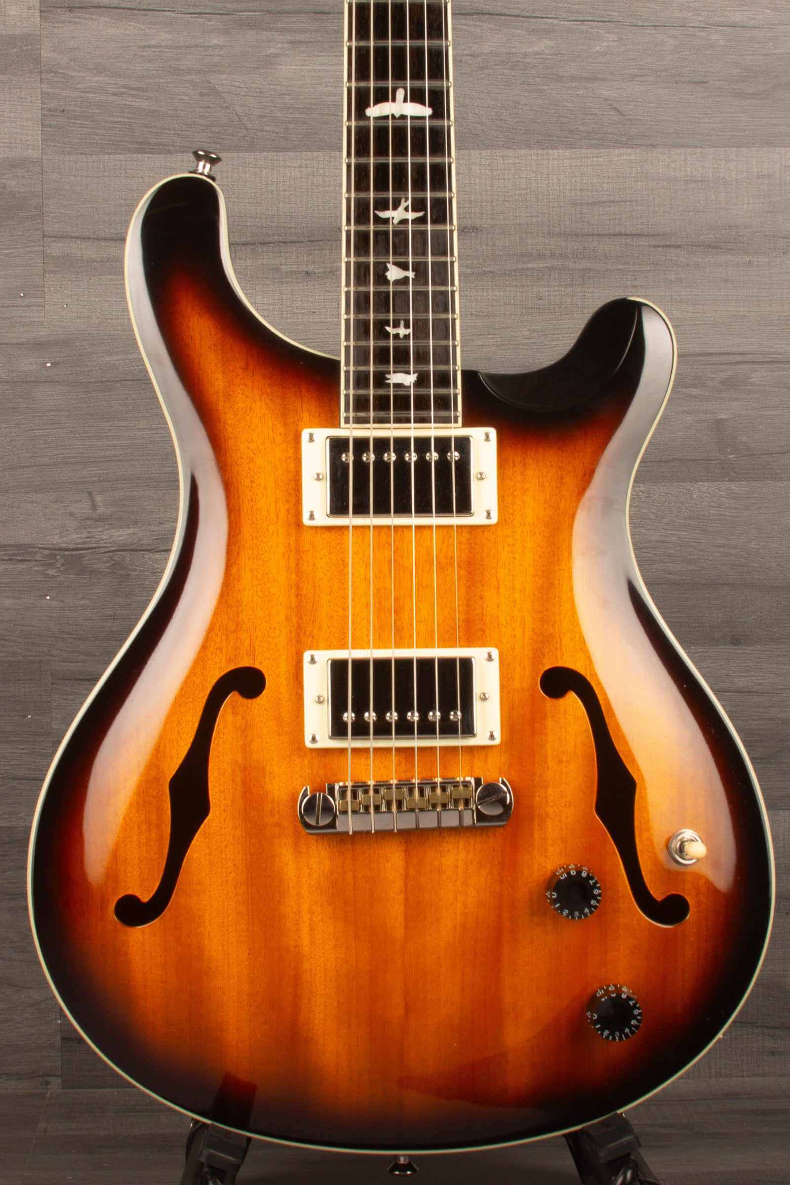 USED PRS SE Hollowbody Standard Electric Guitar - McCarty Tobacco Sunburst