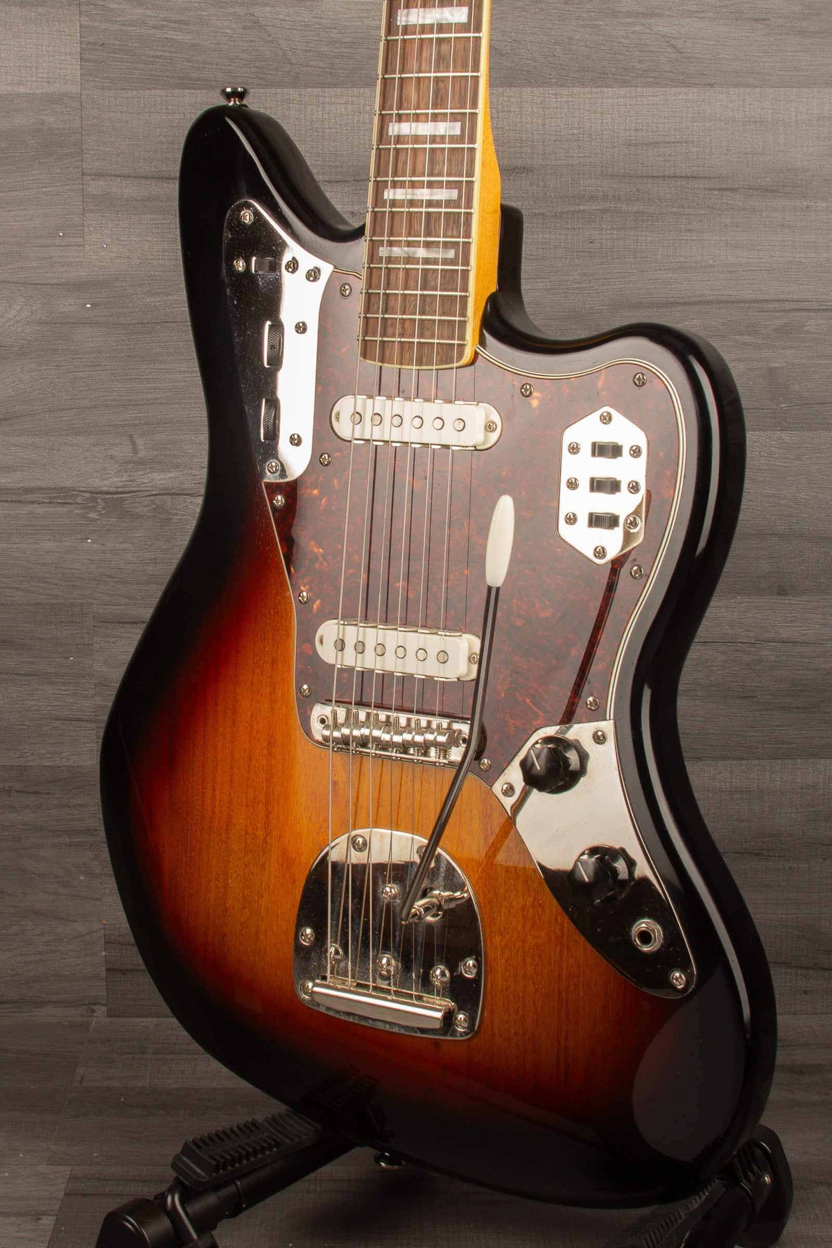 USED - Squier Classic Vibe 70s Jaguar - 3 tone sunburst