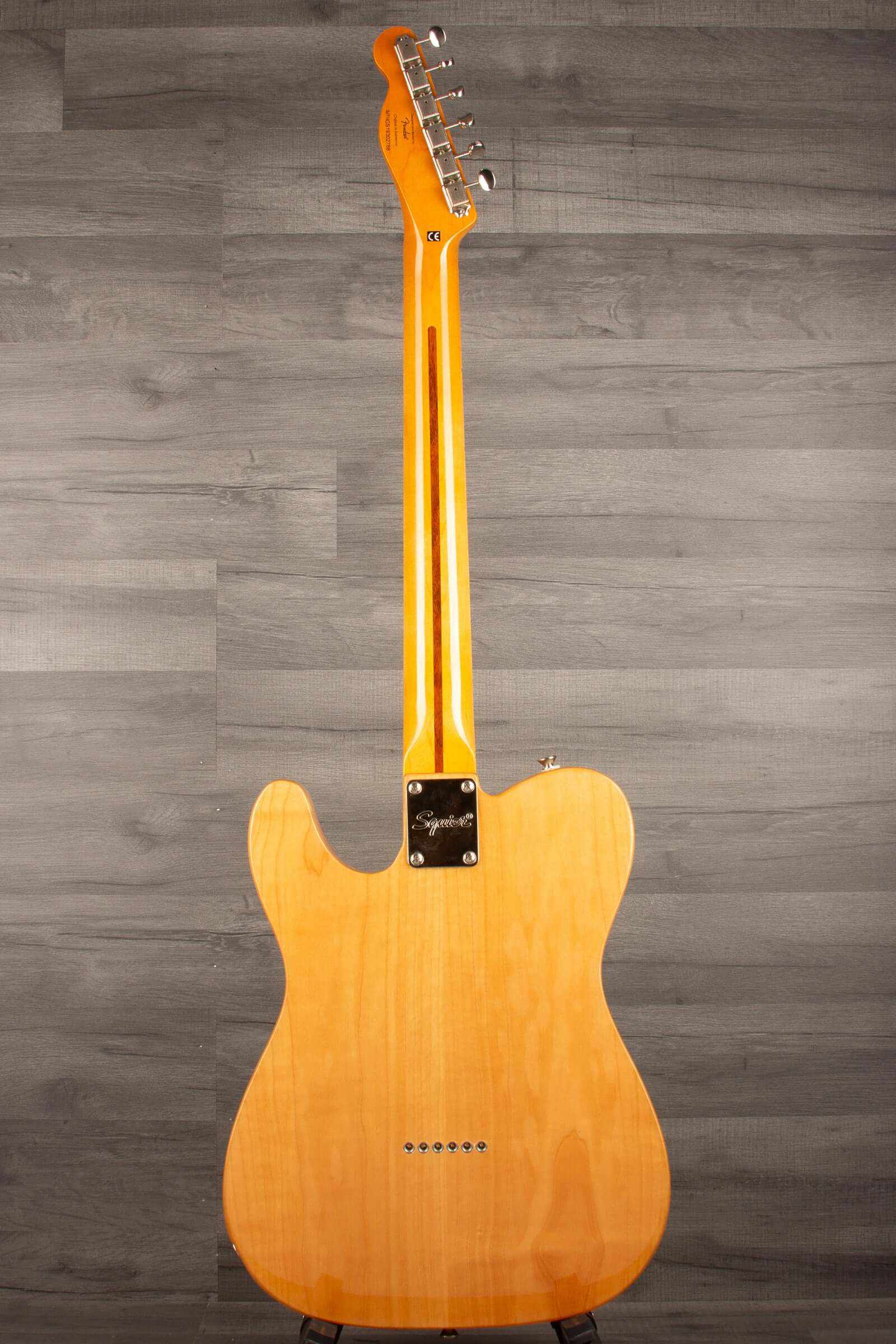 USED - Squier Classic Vibe 70's Thinline Telecaster Natural