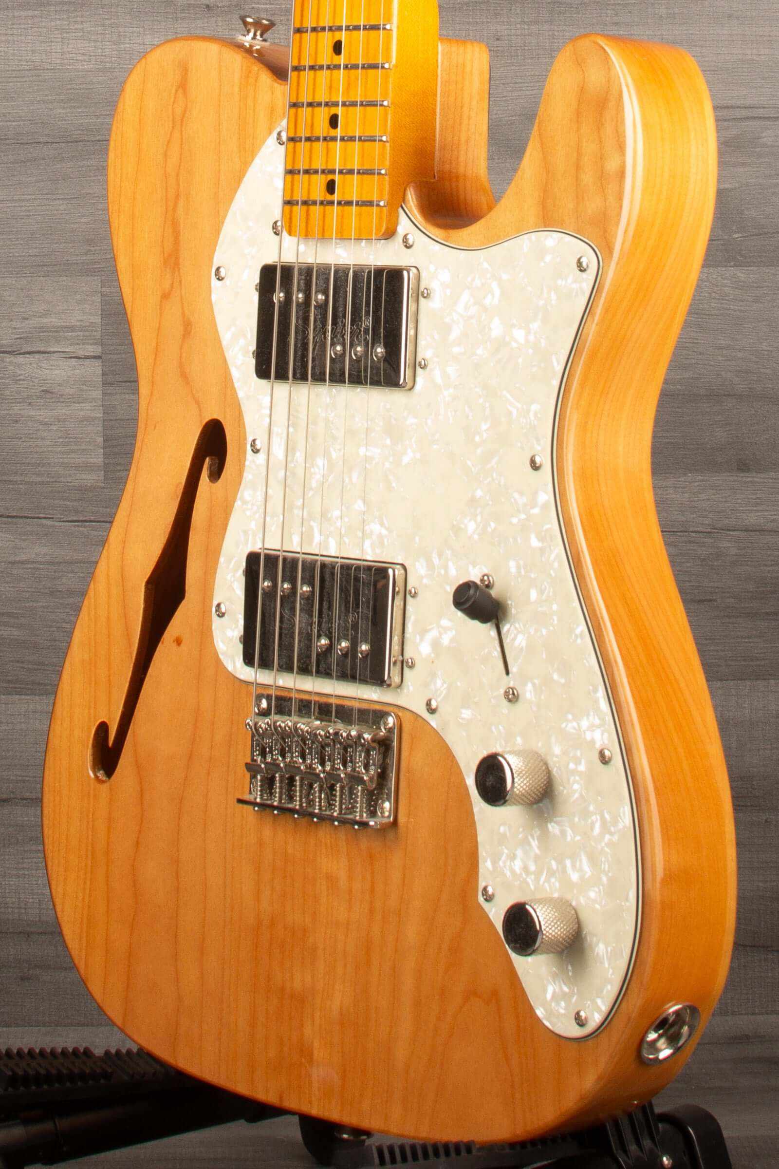 USED - Squier Classic Vibe 70's Thinline Telecaster Natural