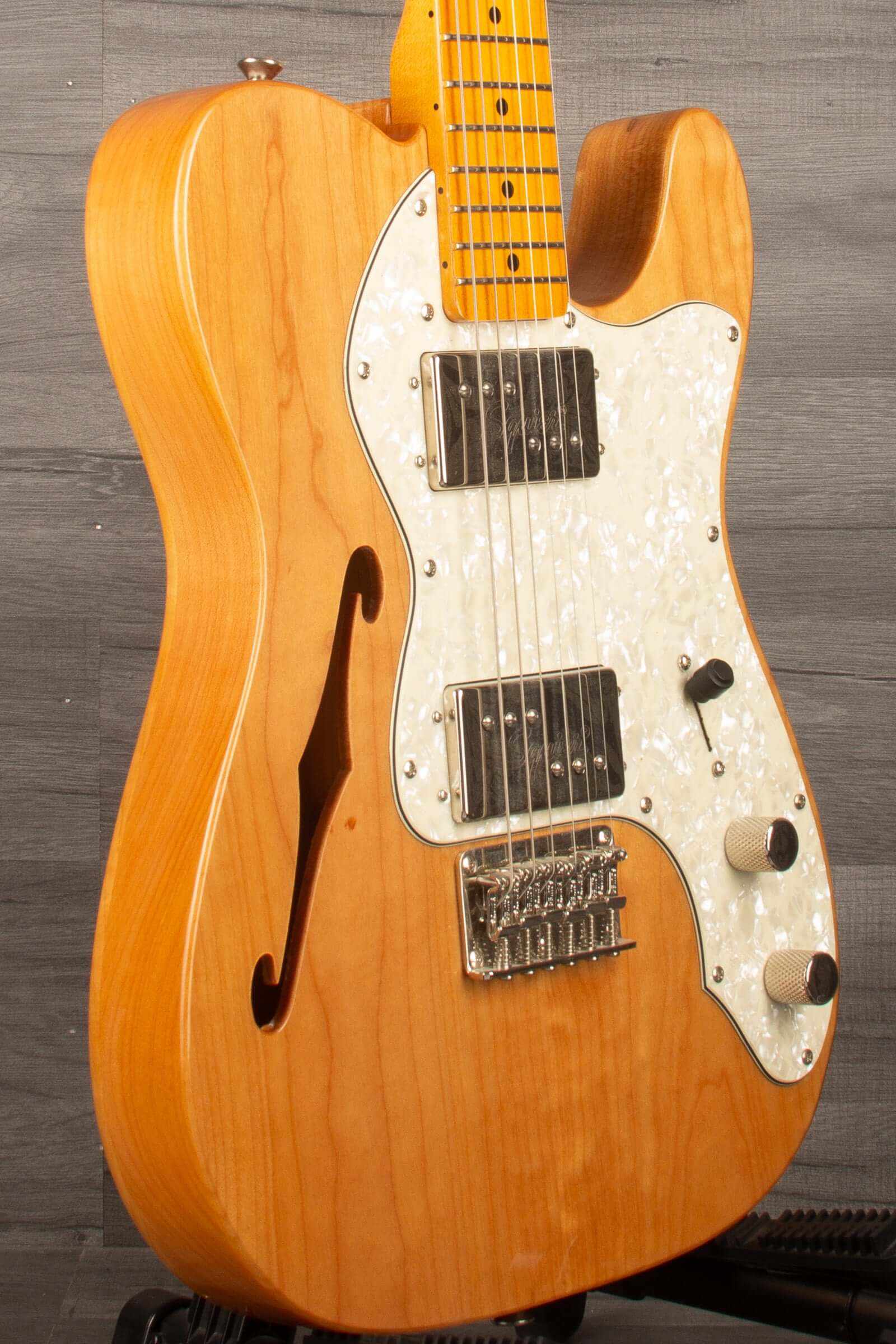 USED - Squier Classic Vibe 70's Thinline Telecaster Natural