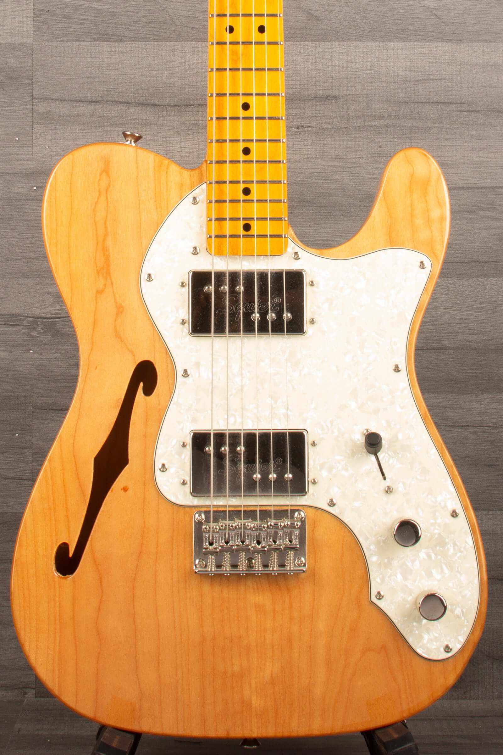 USED - Squier Classic Vibe 70's Thinline Telecaster Natural