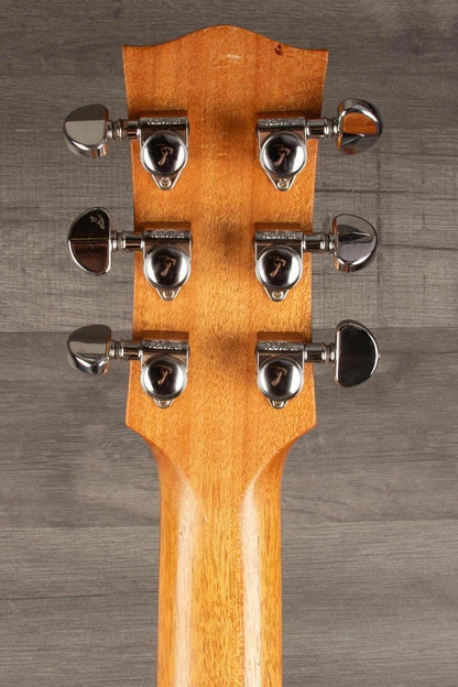 USED - Maton SRS808C Acoustic Guitar With AP5 Pro Pickup System headstock image showcasing tuning machines.