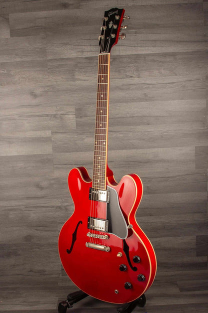 USED Gibson Custom Shop Memphis ES-335 Dot Electric Guitar 2011 - Cherry