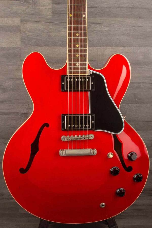 USED Gibson Custom Shop Memphis ES-335 Dot Electric Guitar 2011 - Cherry