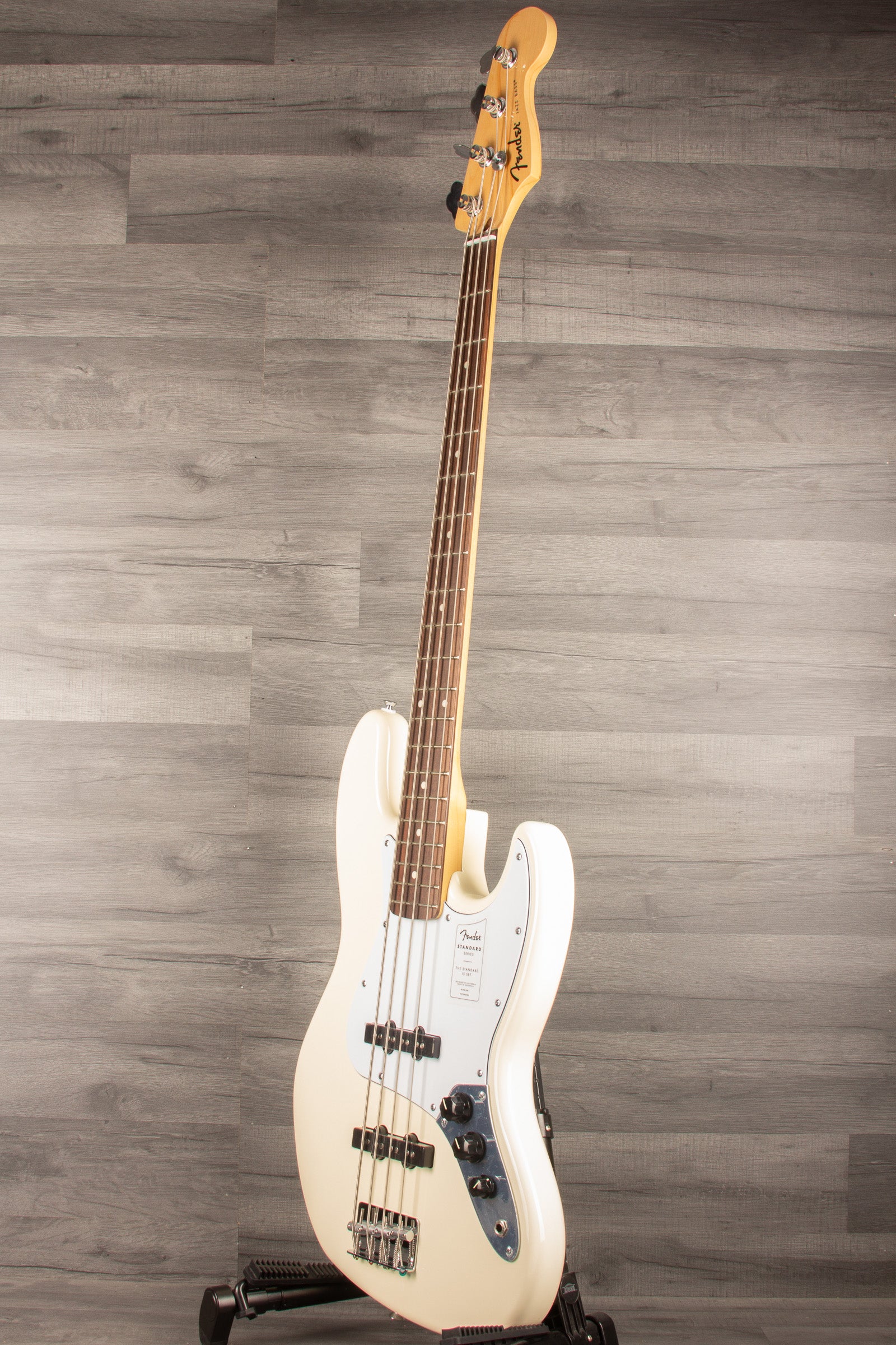 Fender Standard Jazz Bass , Olympic white - MusicStreet
