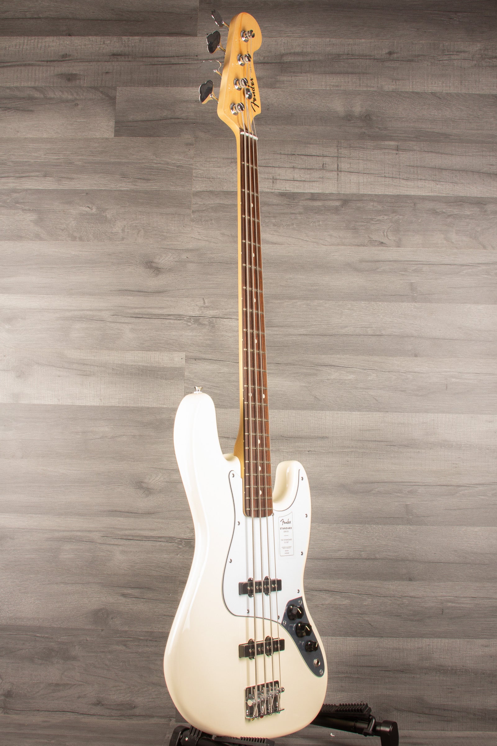 Fender Standard Jazz Bass , Olympic white - MusicStreet