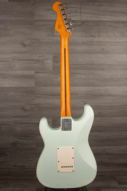 USED - Squier 40th Anniversary Strat Satin Sonic Blue + highwood saddles (inc gig bag)