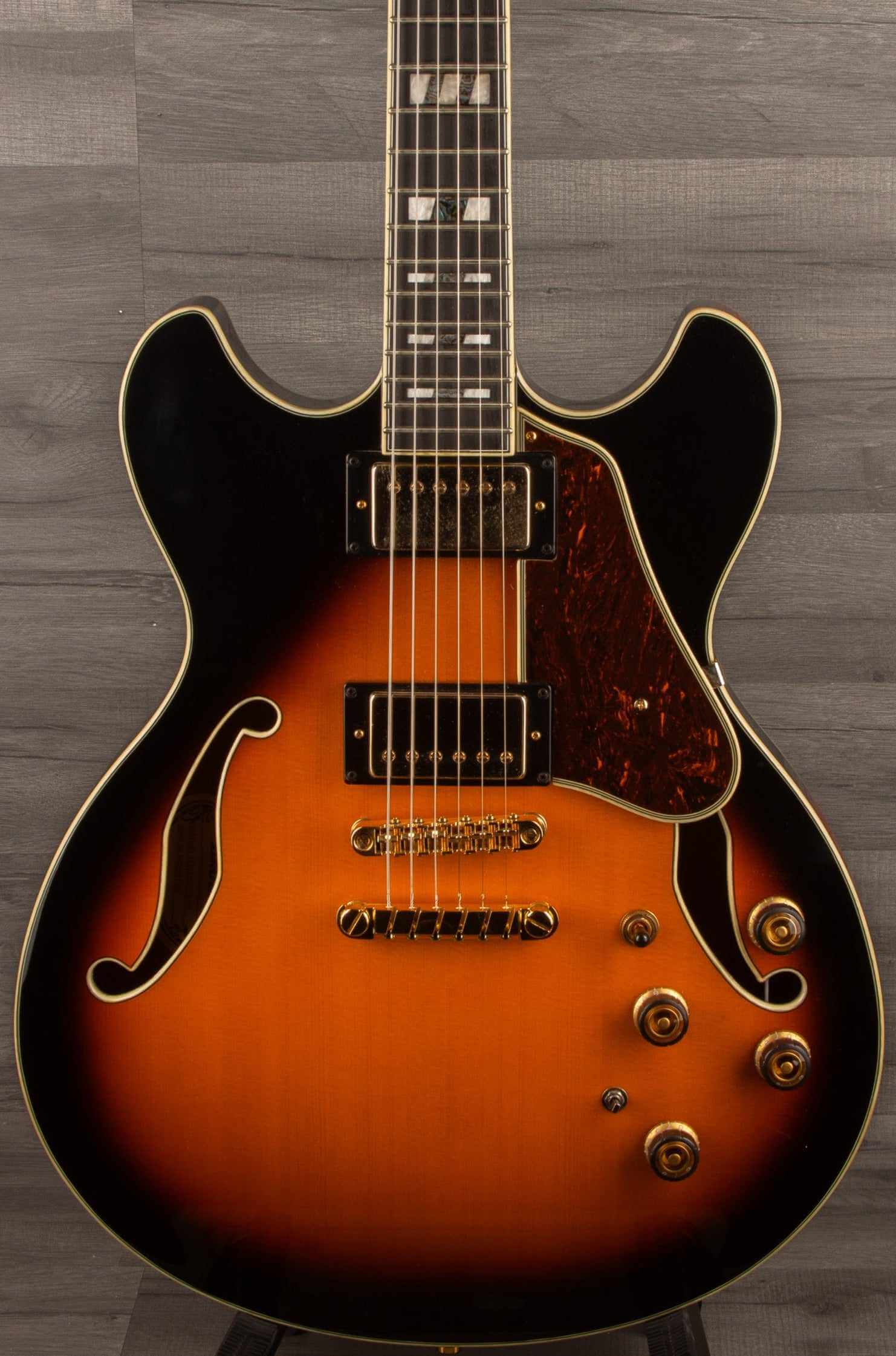 USED - Ibanez Artcore AS113 Brown Sunburst inc hard case