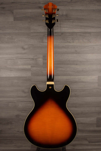 USED - Ibanez Artcore AS113 Brown Sunburst inc hard case