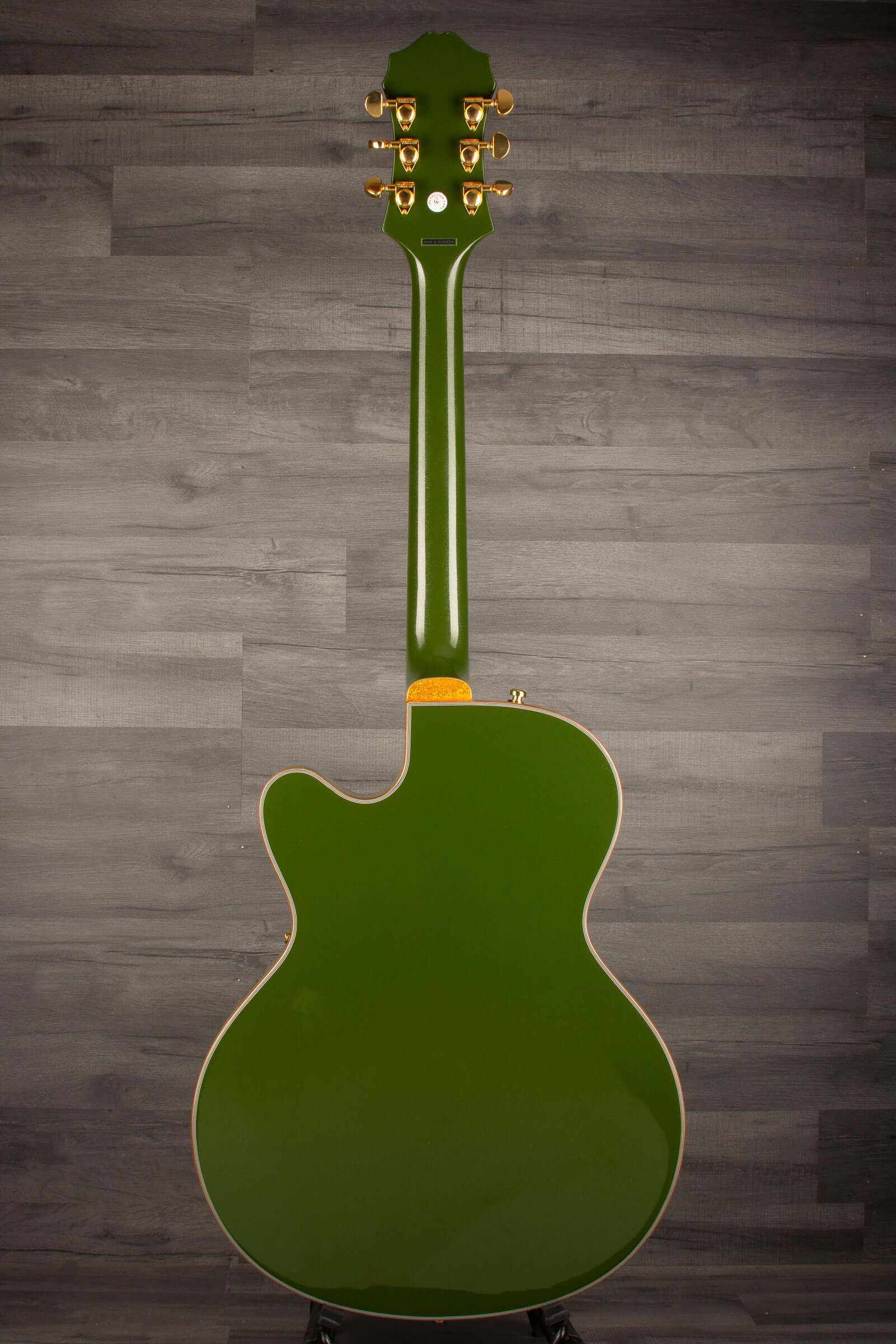USED - Epiphone Emperor Swingster Forest green metallic inc hard case