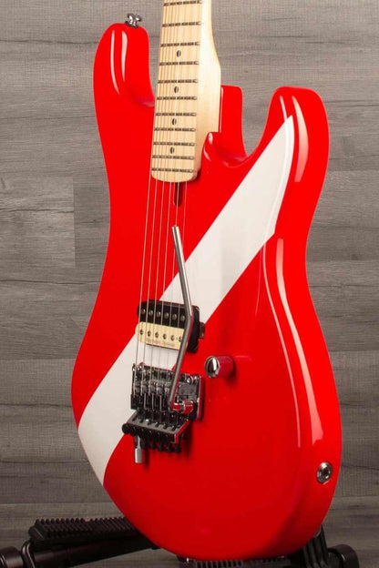 USED - Kramer The 84 Red Diver/Down Stripe