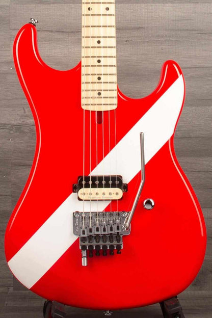 USED - Kramer The 84 Red Diver/Down Stripe