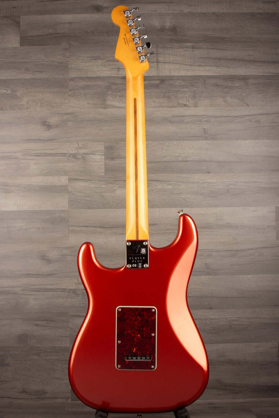USED Fender Player Plus Stratocaster - Aged Candy Apple Red