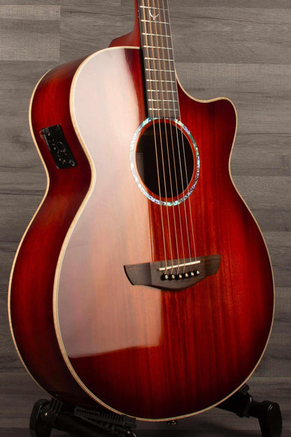 Faith BLOOD MOON Series Venus CE Inc Case featuring glossy Solid Indonesian Trembesi body.