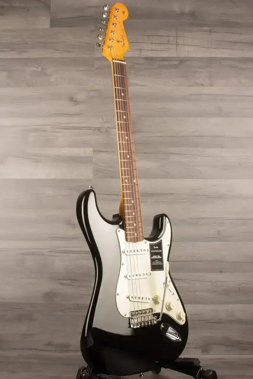 Fender Vintera® III Early '60s Stratocaster®, Rosewood Fingerboard, Black - MusicStreet